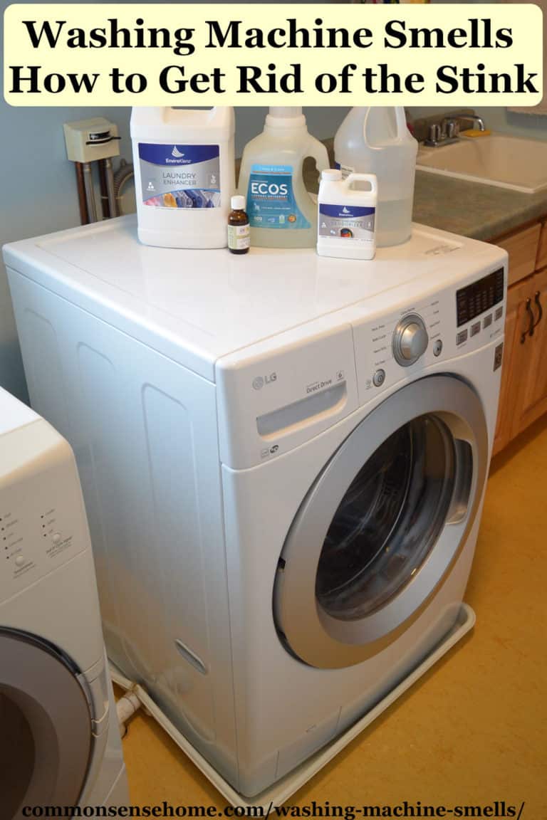 Washing Machine Smells How to Get Rid of the Stink