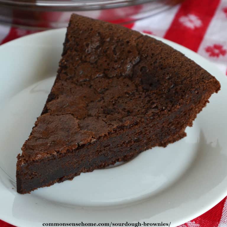Sourdough Brownies – A Great Way to Use Sourdough Discard