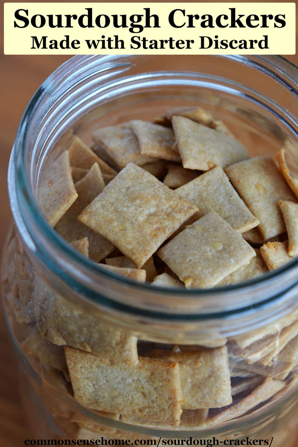 Sourdough Crackers (Easy Recipe with 5 Flavor Options)