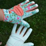digz garden gloves - signature high performance with mesh back