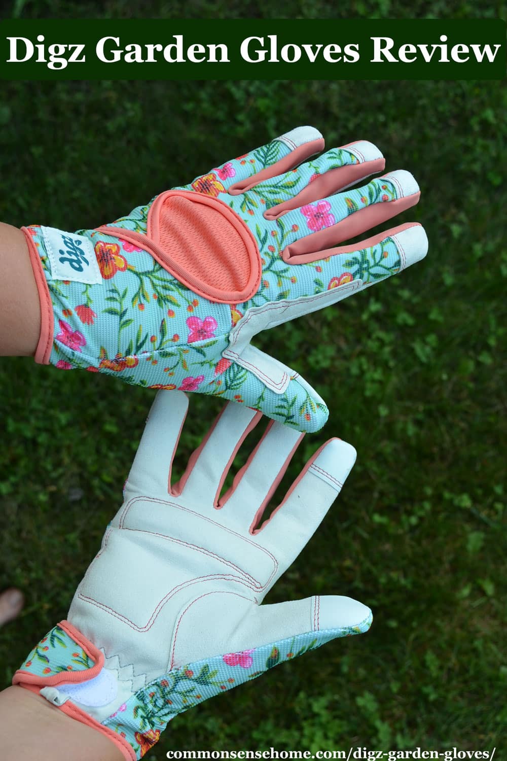 digz women's gardening gloves