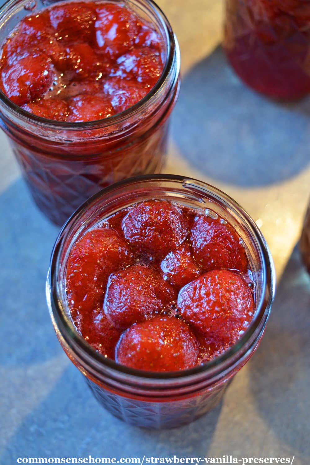 jars filled with preserves
