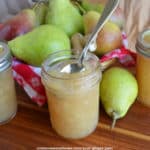 pear ginger jam