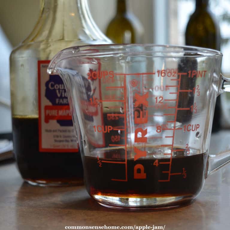 Maple Apple Jam Recipe - Tastes Like Fall in a Jar