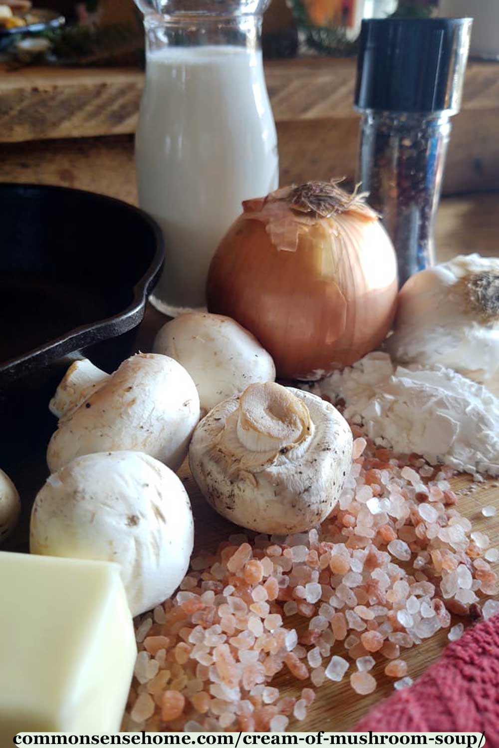 cream of mushroom soup ingredients