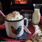 homemade hot cocoa with whipped cream