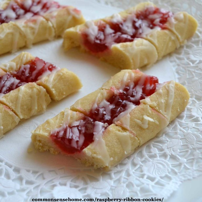 Raspberry Ribbon Cookies – Buttery Cookies and Raspberry Jam