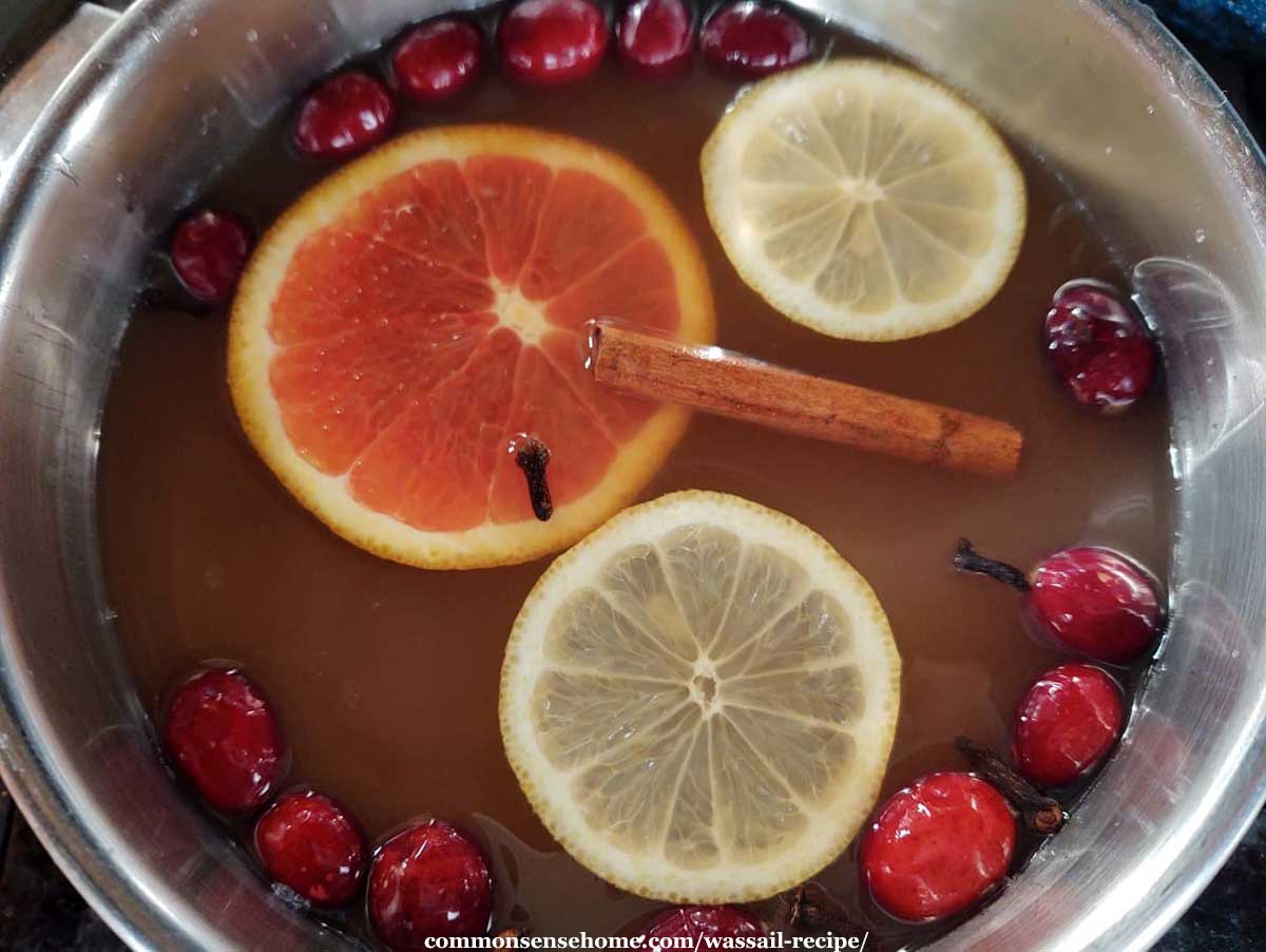 wassail recipe on stove top