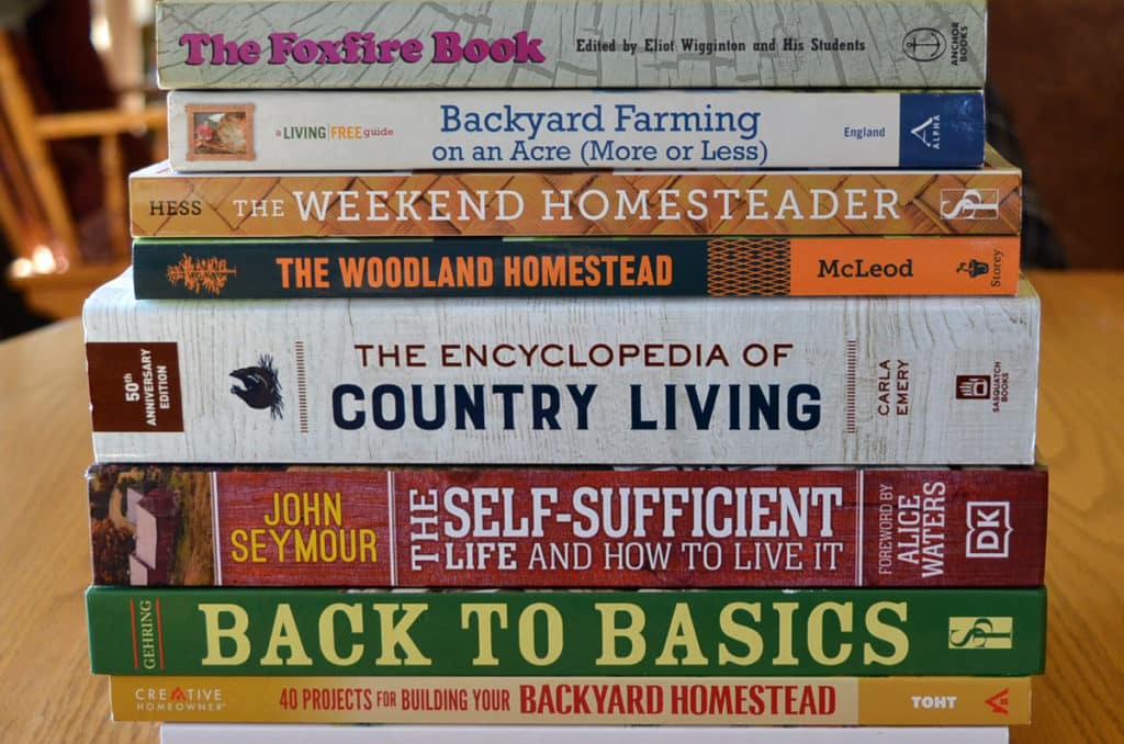 homesteading books