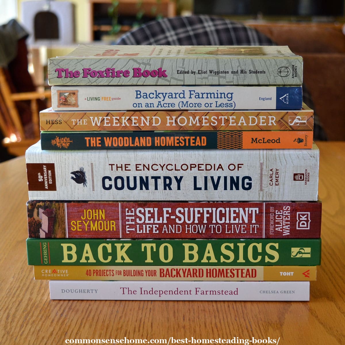 homesteading books