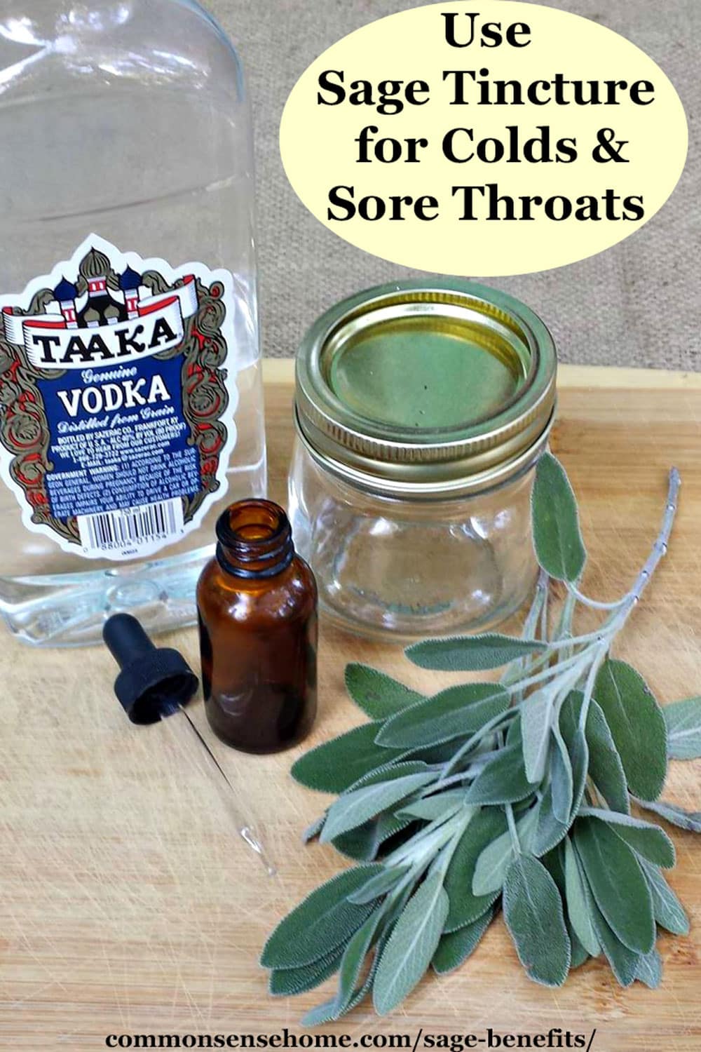 sage tincture ingredients