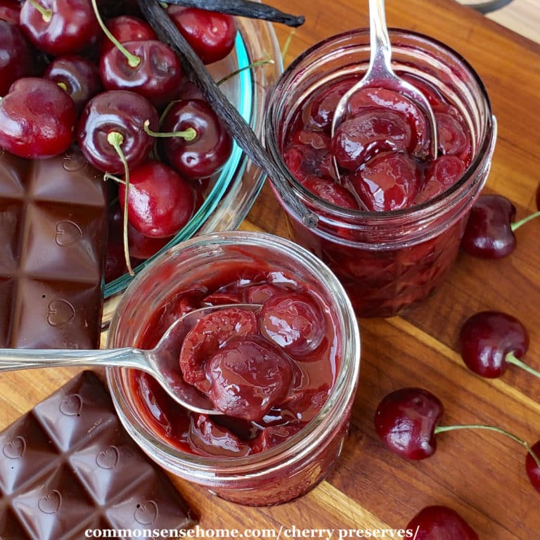 Cherry Preserves – Chocolate Cherry and Cherry Vanilla