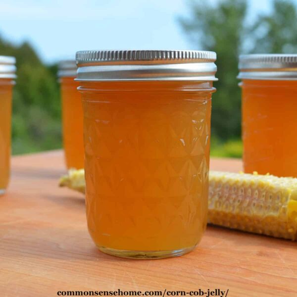 Corn Cob Jelly 2 Ways Old Fashioned or Less Sugar
