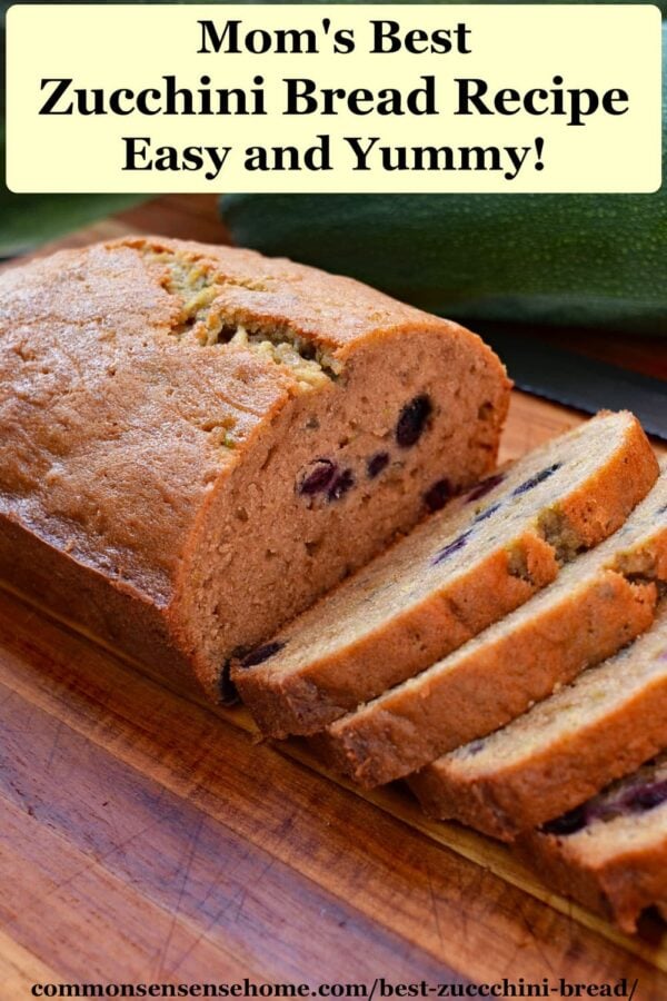 Mom's Best Zucchini Bread Recipe (Easy And Yummy!)