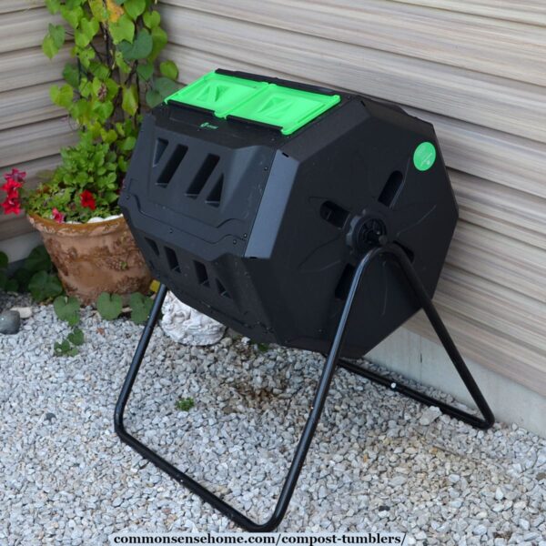 Vremi Duel Chamber Composting Tumbler