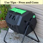 best compost tumblers, use tips, pros and cons