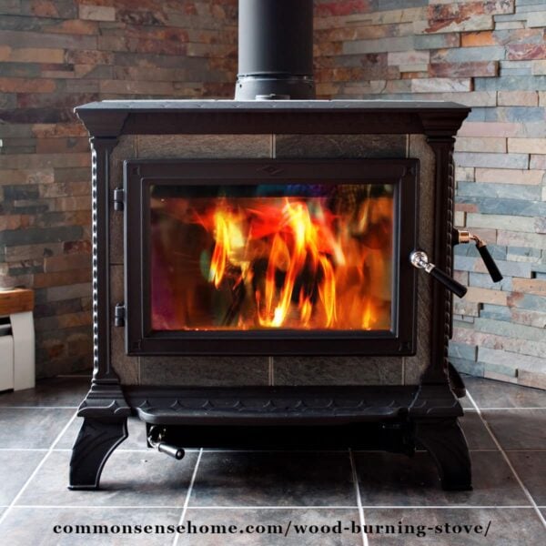 wood burning stove for heating