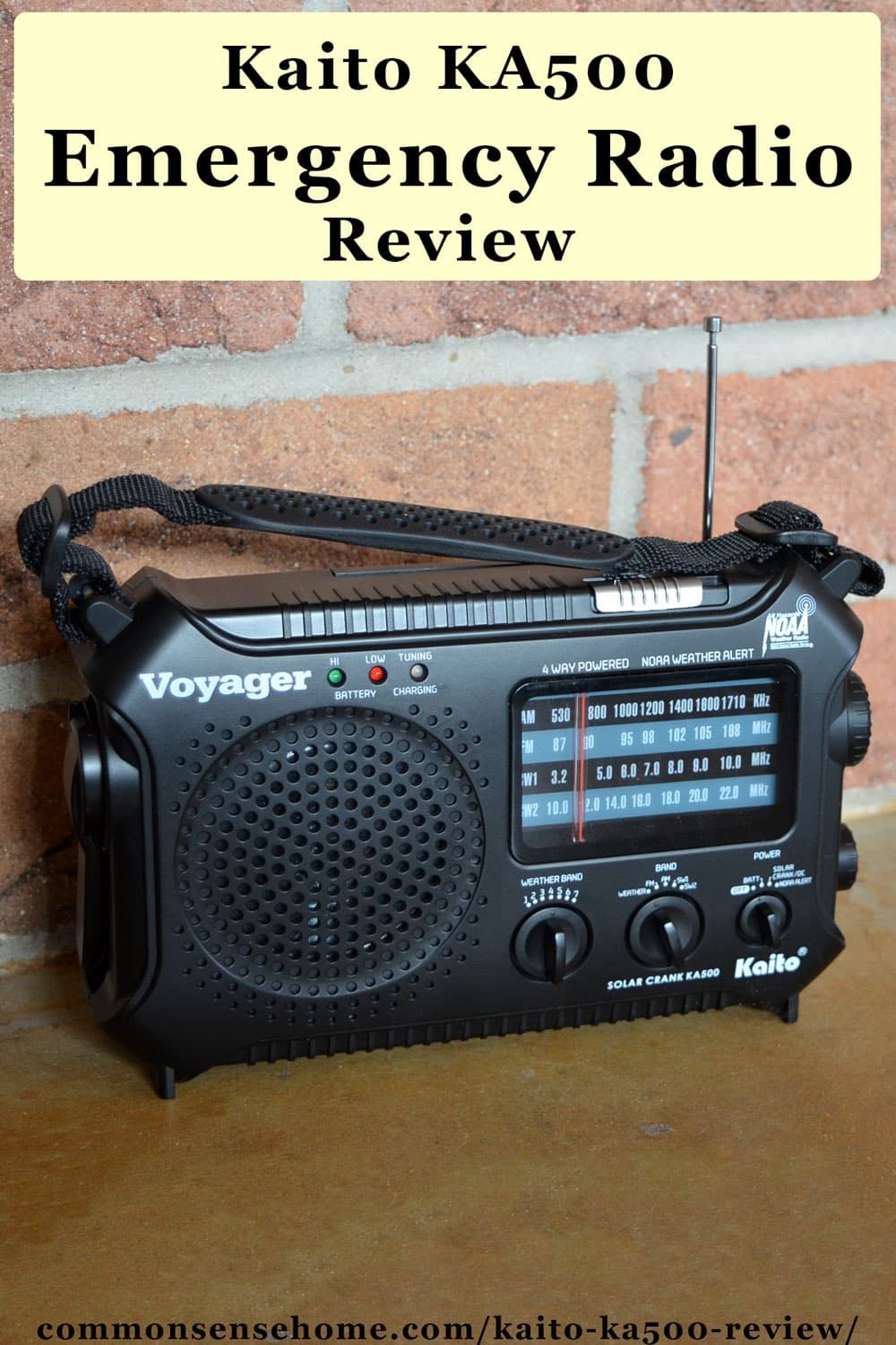 Kaito KA500 Emergency Radio Review