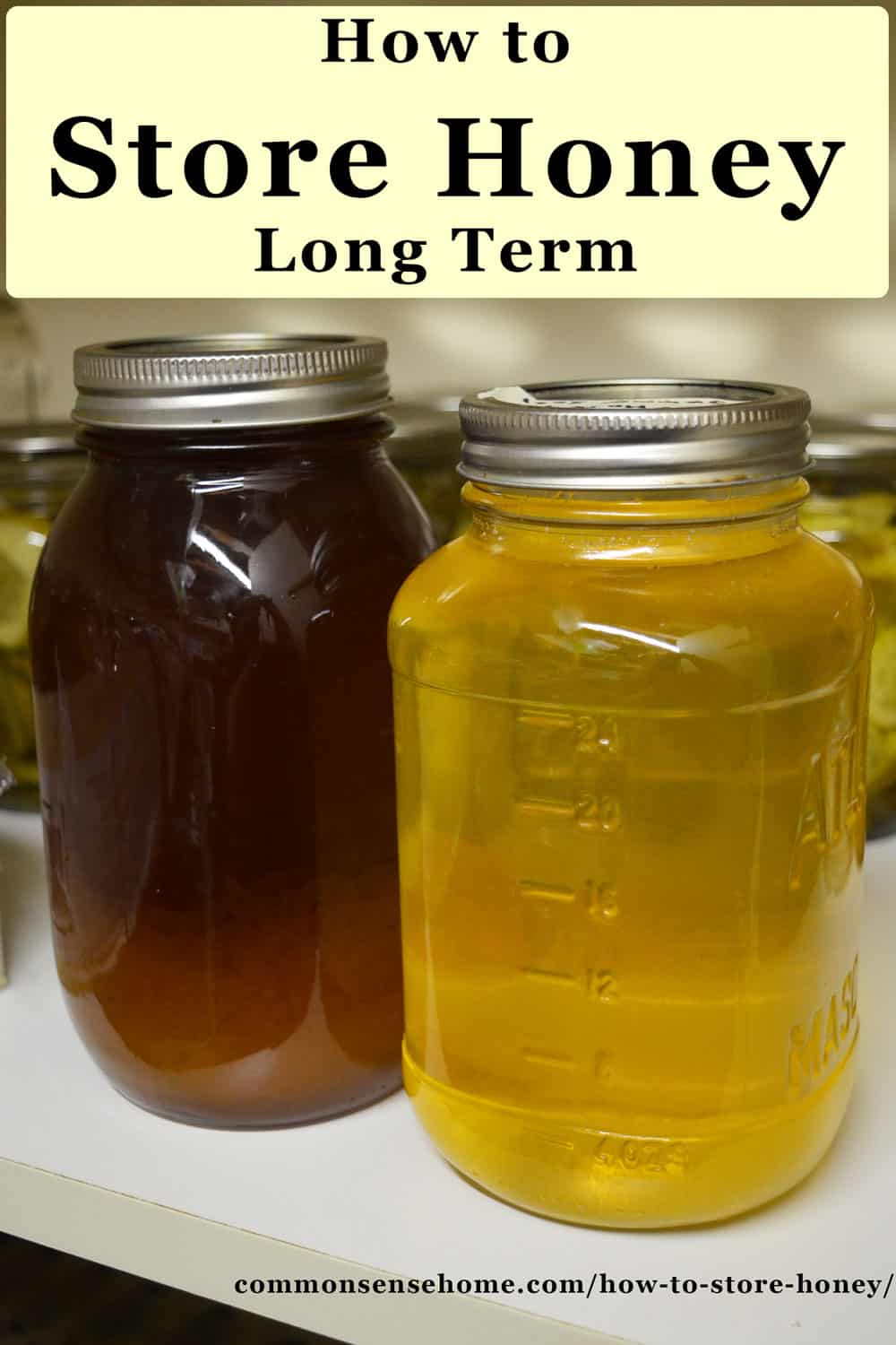 How to Store Honey Long Term