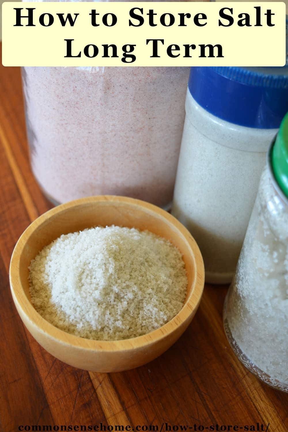 How to Store Salt Long Term