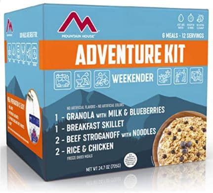 Mountain House Adventure Weekender Kit