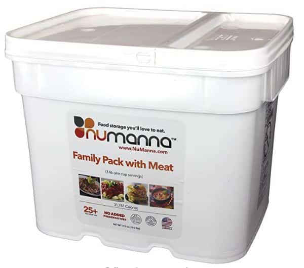 NuManna Family Pack with Meat 146 Servings