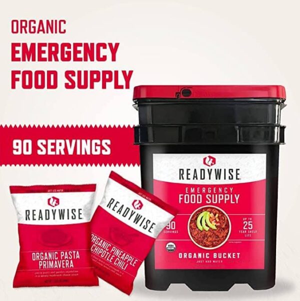 Readywise Organic Emergency Freeze Dried Food