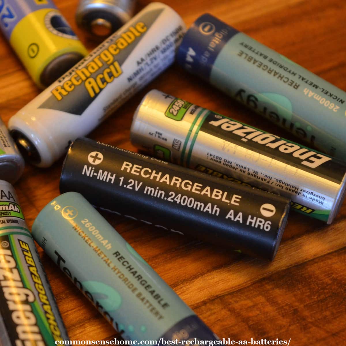 best rechargeable AA batteries