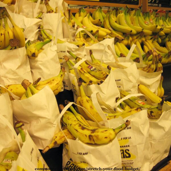 discounted bananas