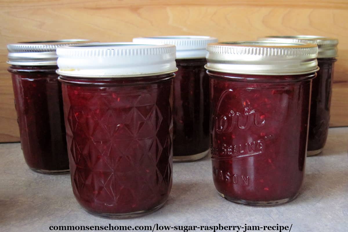 homemade raspberry jam