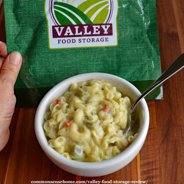 valley food storage review pasta primavara