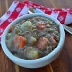 hearty ground beef stew