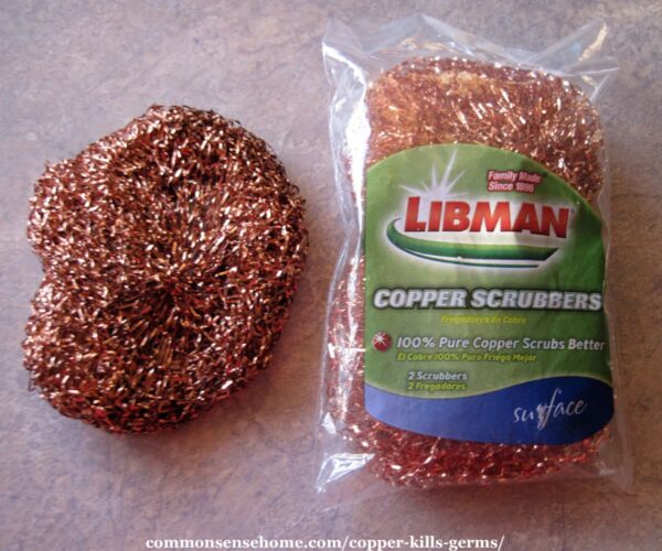 100 percent copper scrubbers