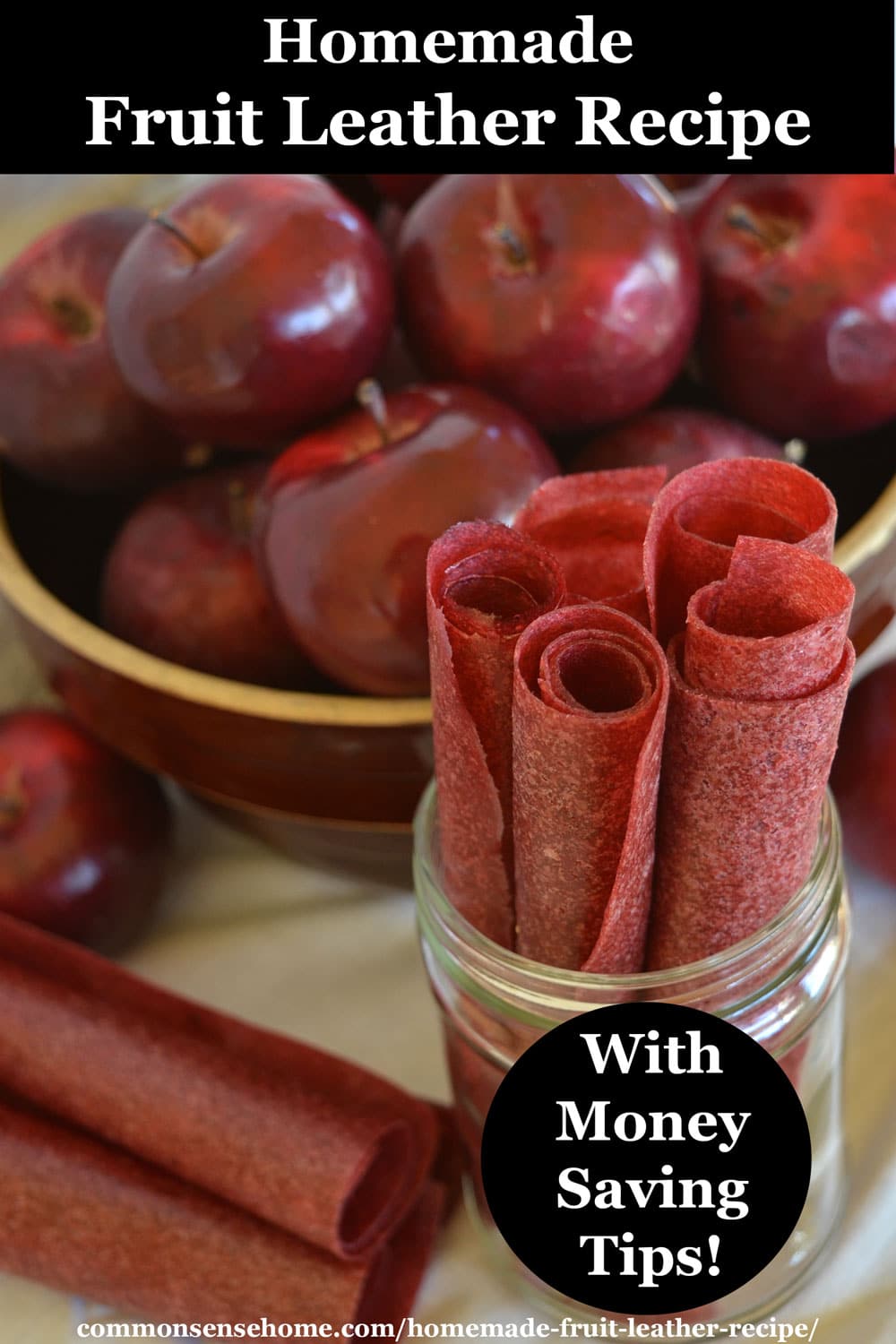 homemade fruit leather recipe