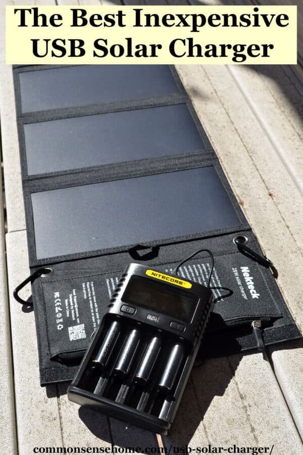 the best inexpensive solar USB charger