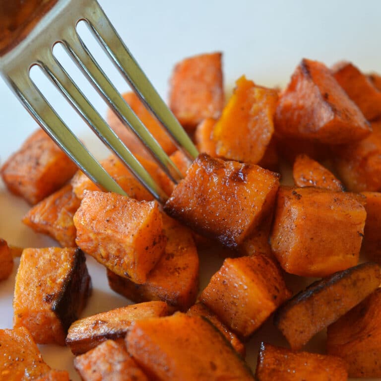 Oven Roasted Sweet Potatoes (Easy Recipe)