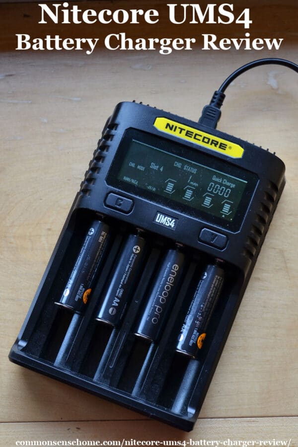 Nitecore UMS4 Battery Charger Review