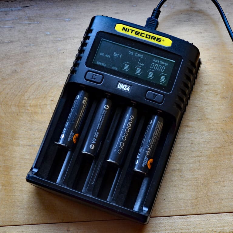 Nitecore UMS4 Battery Charger Review