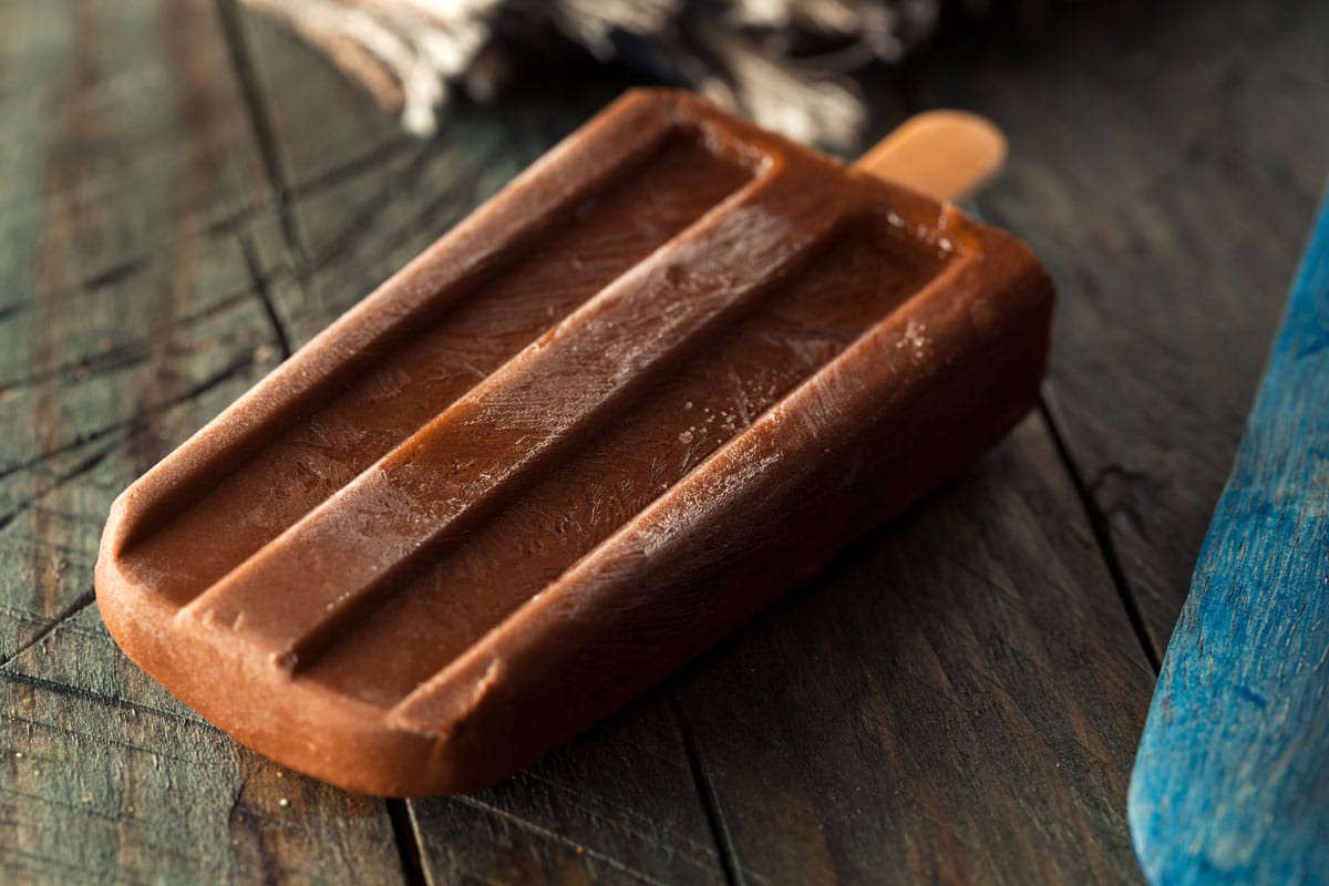 homemade fudgesicle