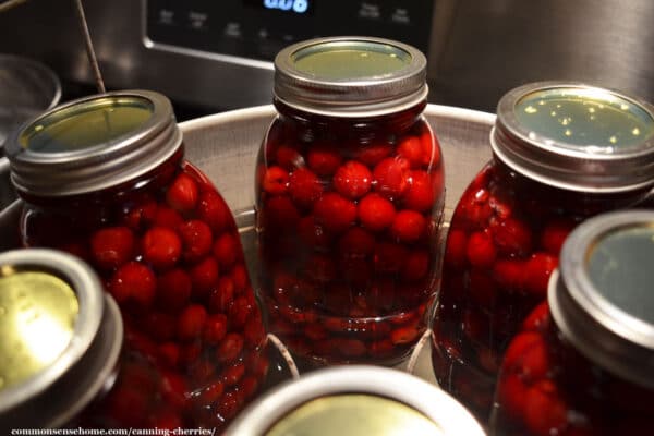 canning cherries