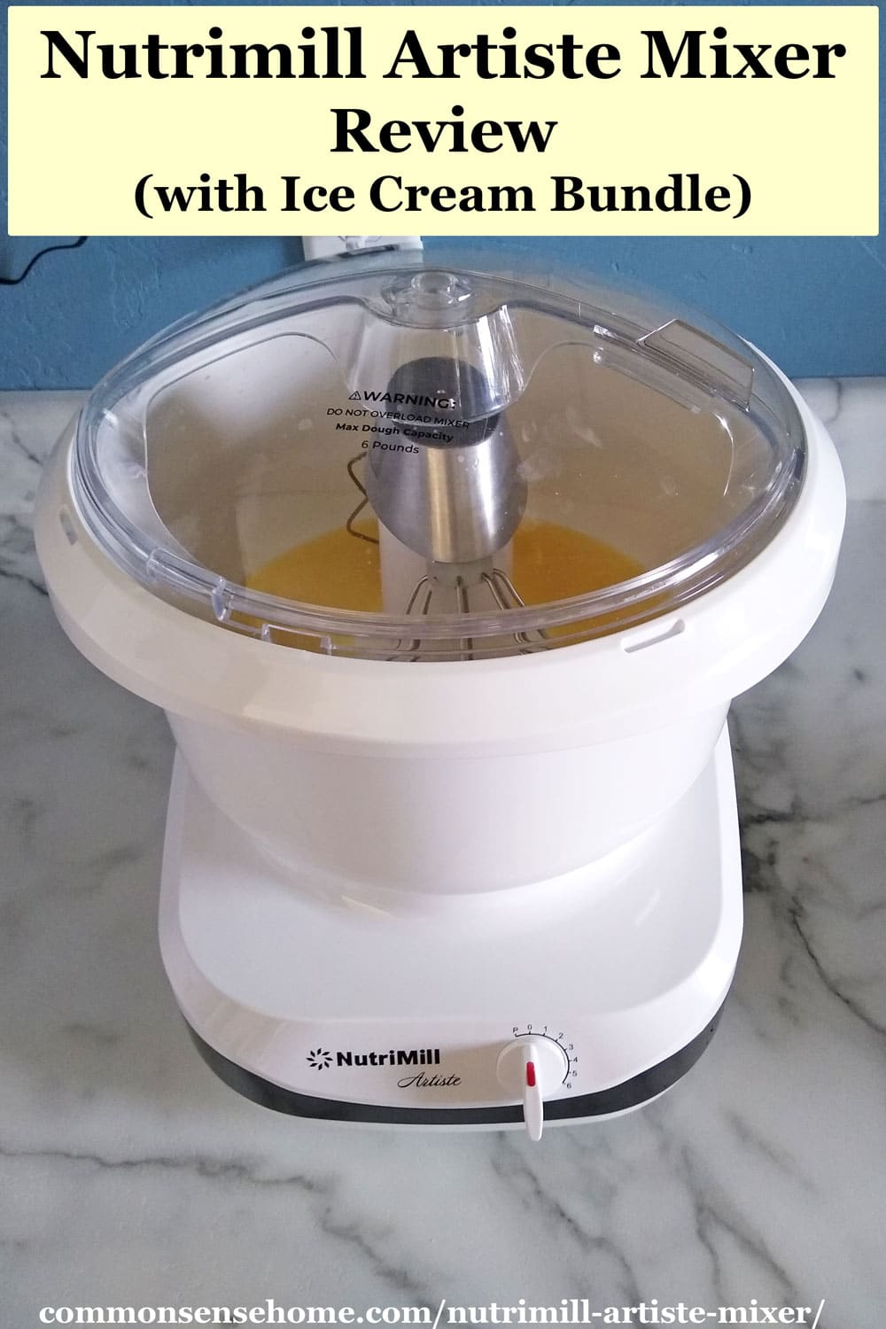 nutrimill artiste mixer review