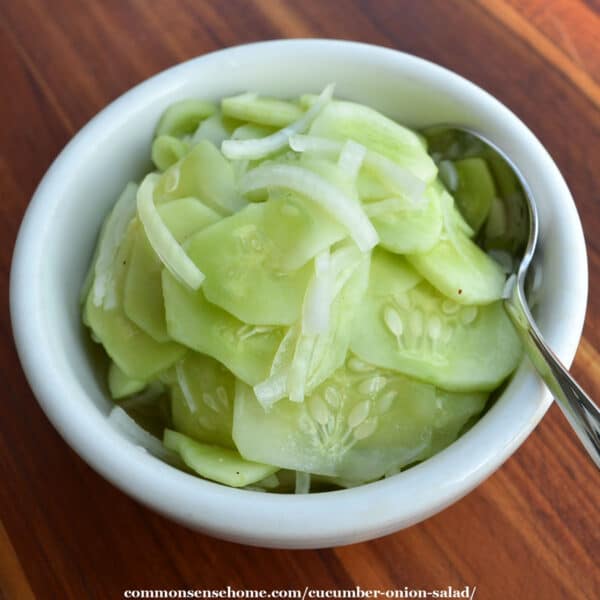 cucumber onion salad