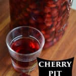 cherry pit vodka infusion
