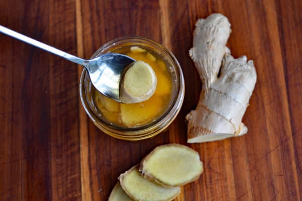 Soothing & Warming Ginger Honey (Honey Fermented Ginger)