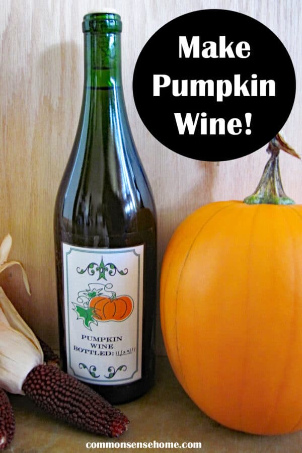 make homemade pumpkin wine
