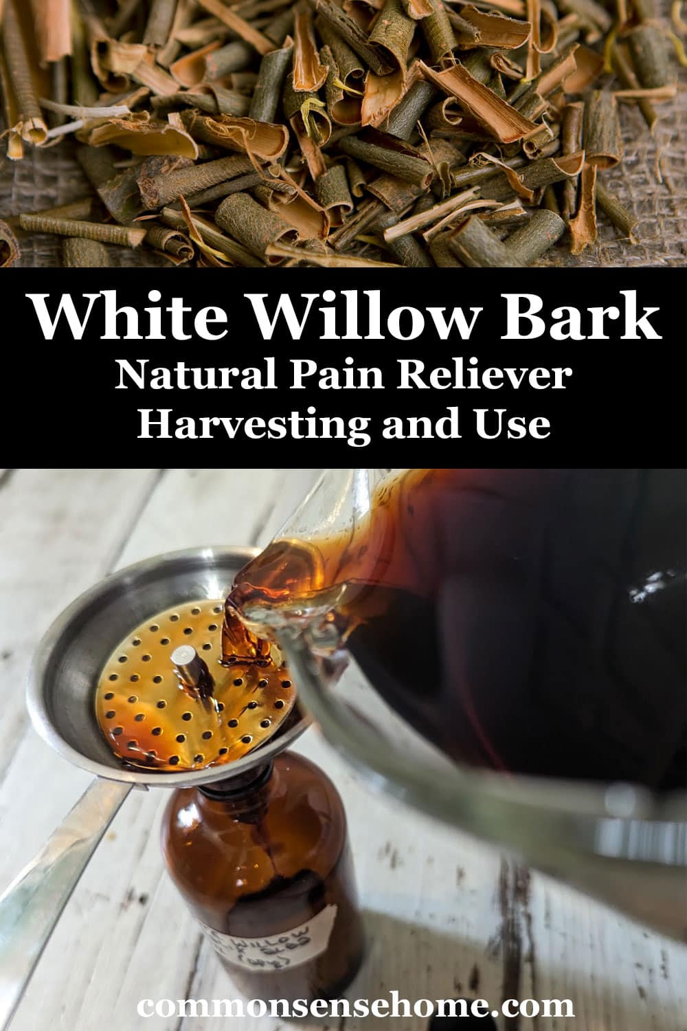 white willow bark natural pain reliever