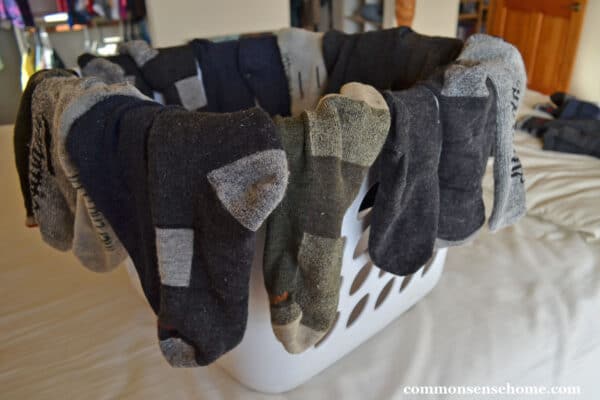 air drying wool socks