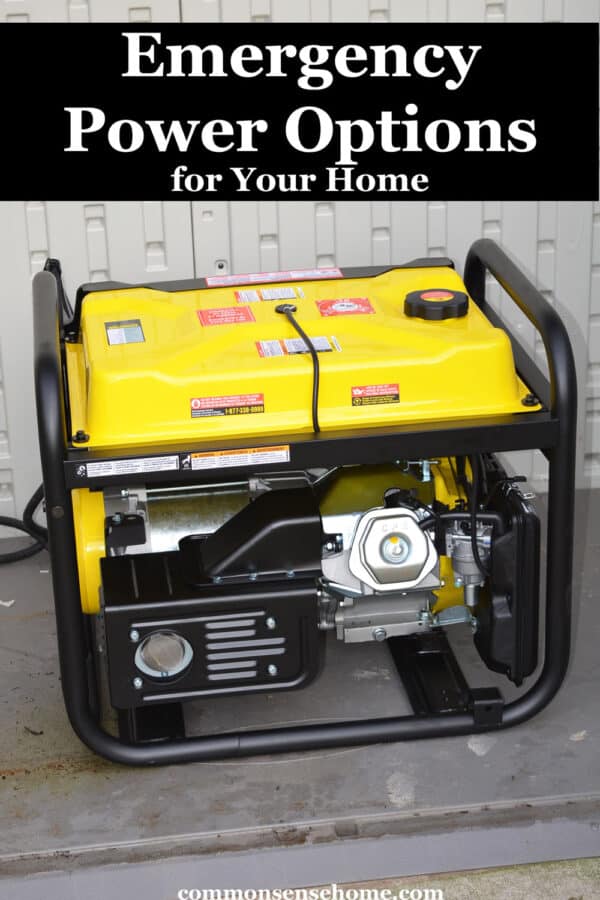 Emergency Power Options for Your Home - Generators & More