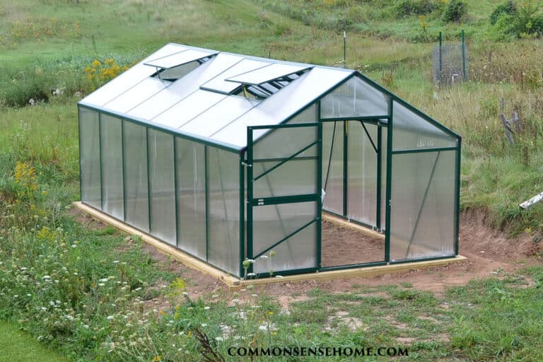 How to Build a Greenhouse Foundation