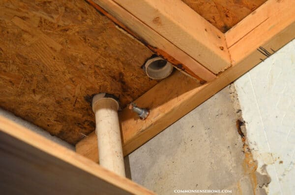 root cellar ventilation pipes